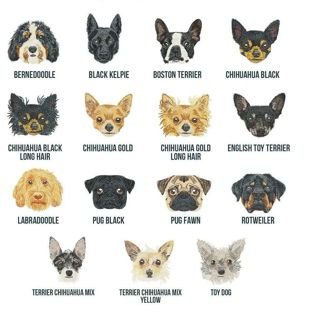 French bulldog Personalized Embroidered Dog Hand Towels any pet dog, cat, horse